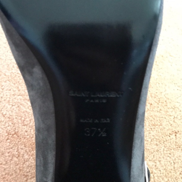 SAINT LAURENT Babies Multi-strap Block Heels - Picture 8 of 10